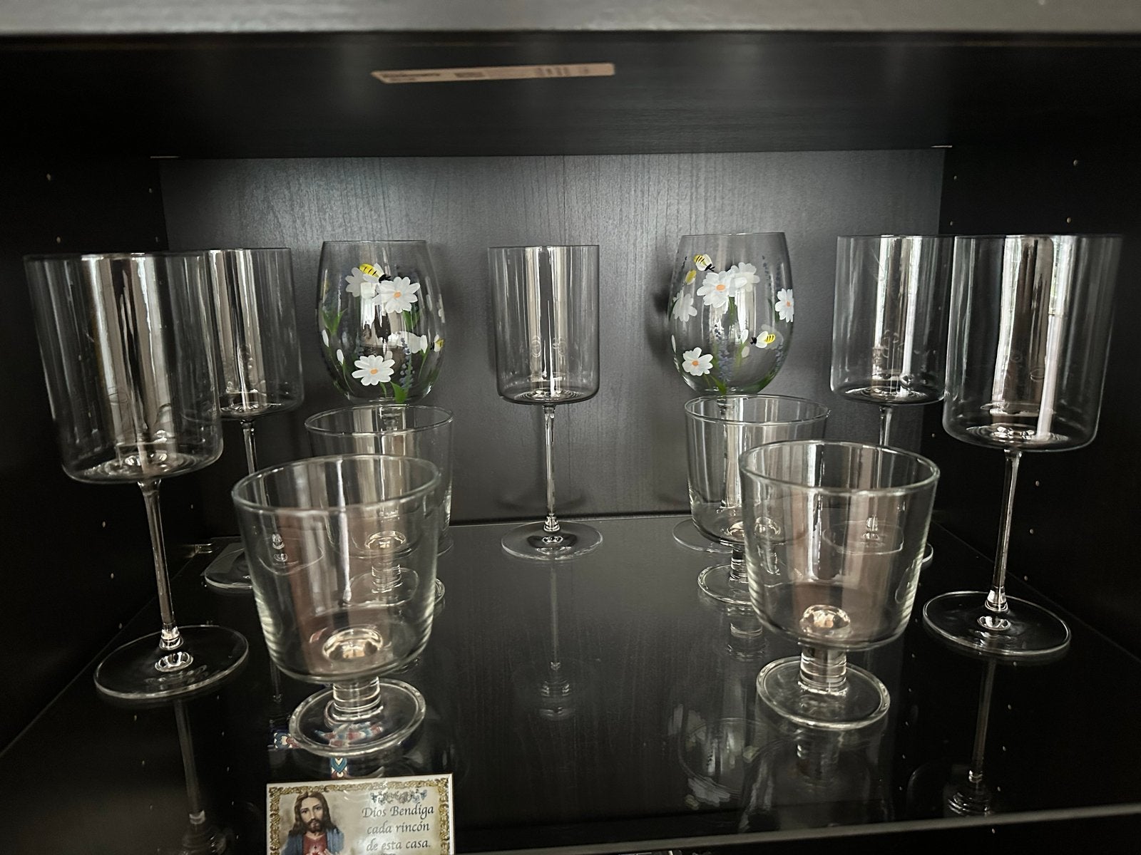 Diverse wijn glazen, Ophalen, Gebruikt, Glas, Glas of Glazen