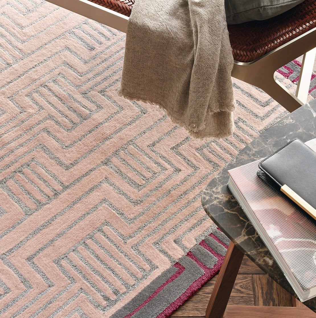 Brink en Campman tapijt TB Kimno Pink 250x350, Ophalen, 200 cm of meer, Nieuw, 200 cm of meer