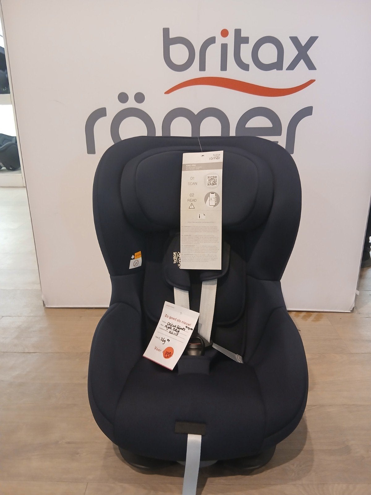 britax Römer King PRO, Ophalen, Romer, Autogordel, 9 t/m 18 kg
