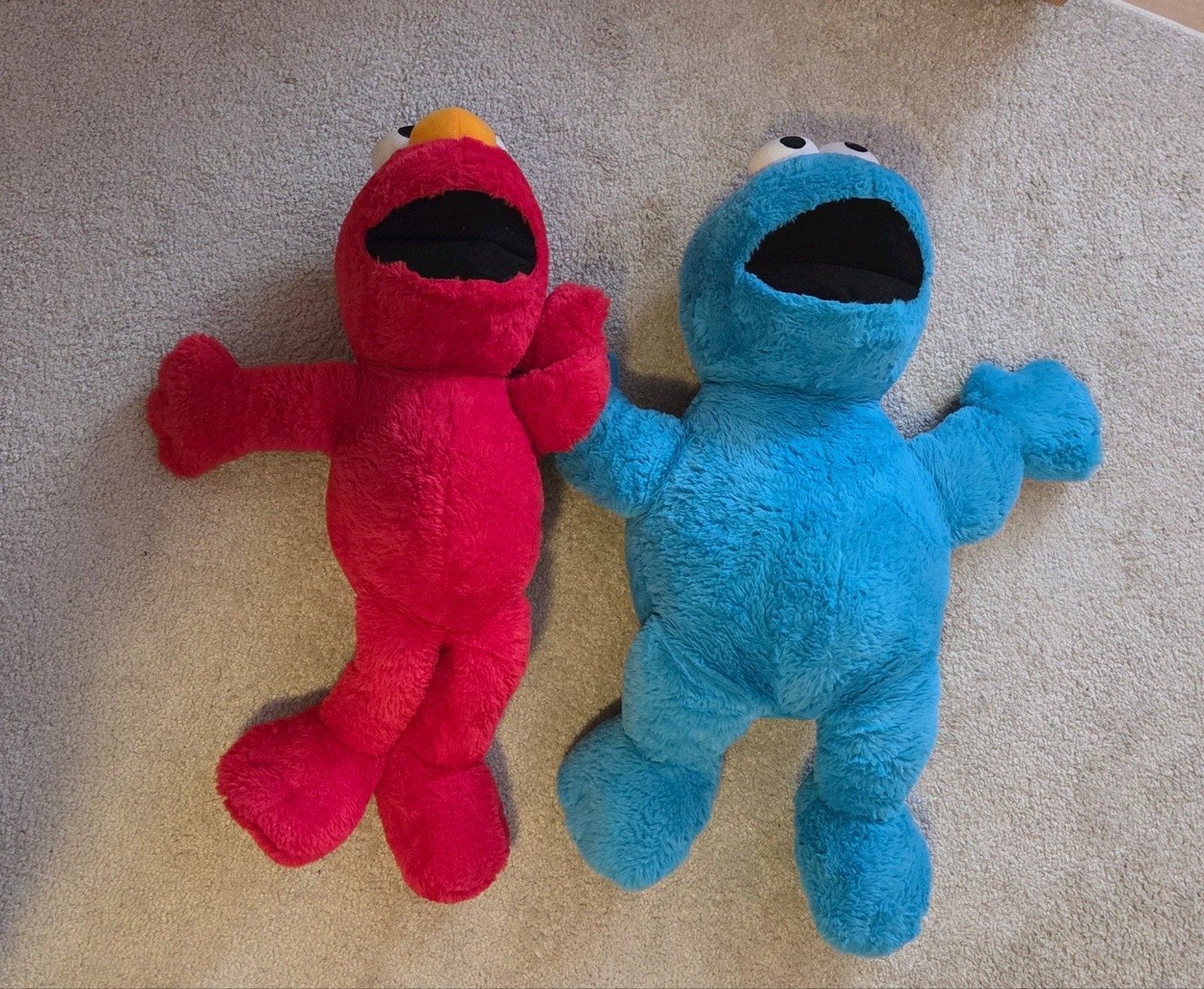 Elmo en koekiemonster (m), Ophalen, Zo goed als nieuw, Overige typen