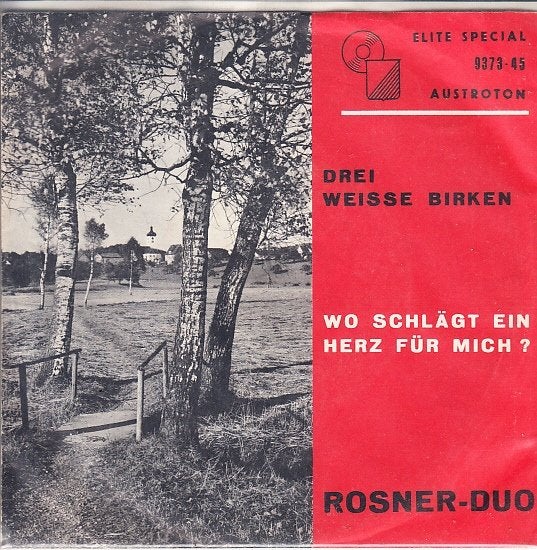 das rosener-duo _ drei weisse birken (piraat) (31mei), Fotohoes, Ophalen of Verzenden, Gebruikt, Pop