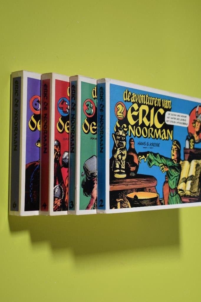 Eric de Noorman- no 2/3/4/en 6 -1979-, Boeken, Gelezen, Ophalen of Verzenden, Hans Kresse, Meerdere stripboeken