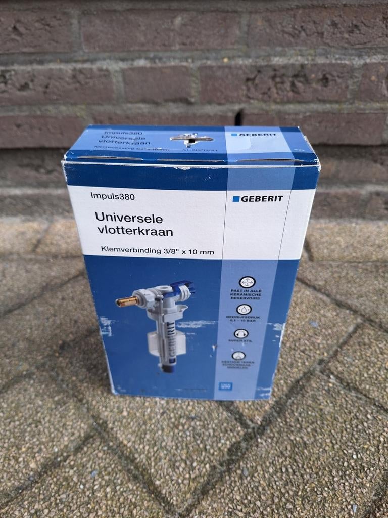 Geberit Impuls380 Universele vlotterkraan, Ophalen