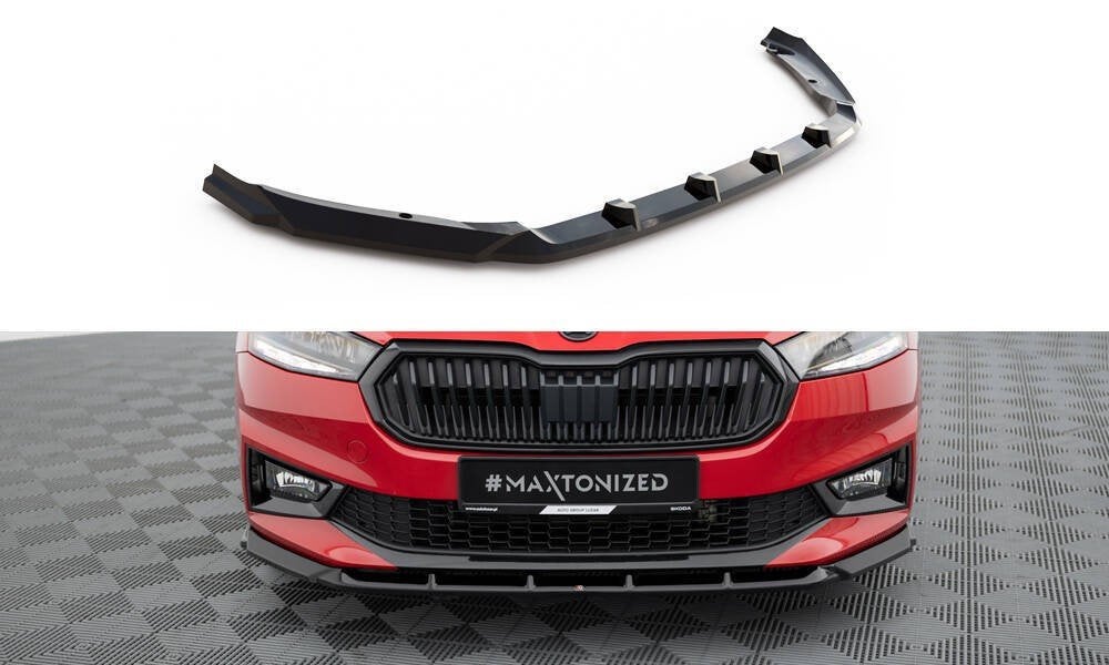 Voorlip sideskirt spoiler splitter - Skoda Fabia 21+, Ophalen of Verzenden