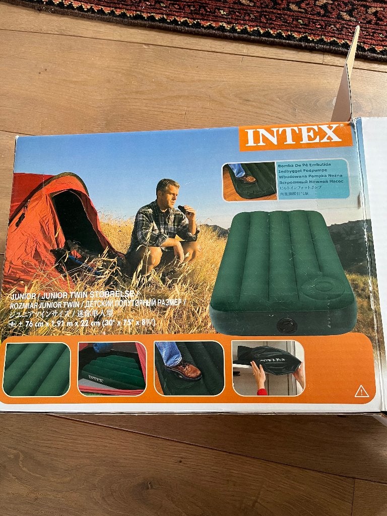 junior air matras Intex, Ophalen, Zo goed als nieuw, 1-persoons