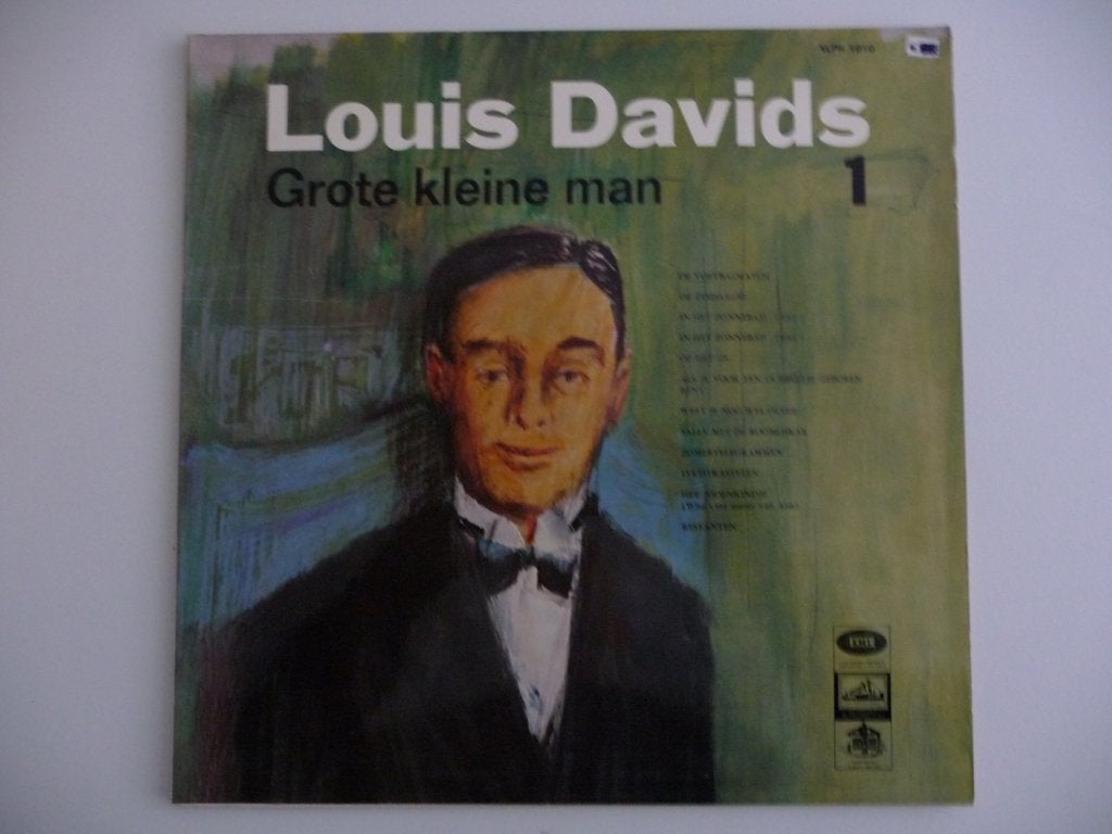 lp LOUIS DAVIDS -GROTE KLEINE MAN deel 1- HMV RECORDS, 1966, Ophalen of Verzenden, Gebruikt, 12 inch, Levenslied of Smartlap