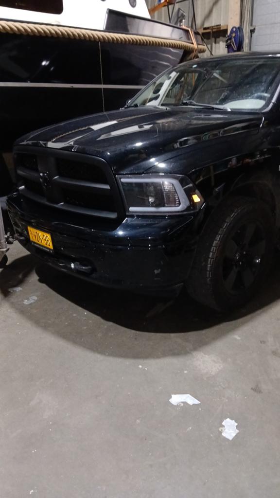 Dodge RAM Dodge RAM 2012, Auto's, Automaat, 5654 cc, Lichtsensor, Zwart