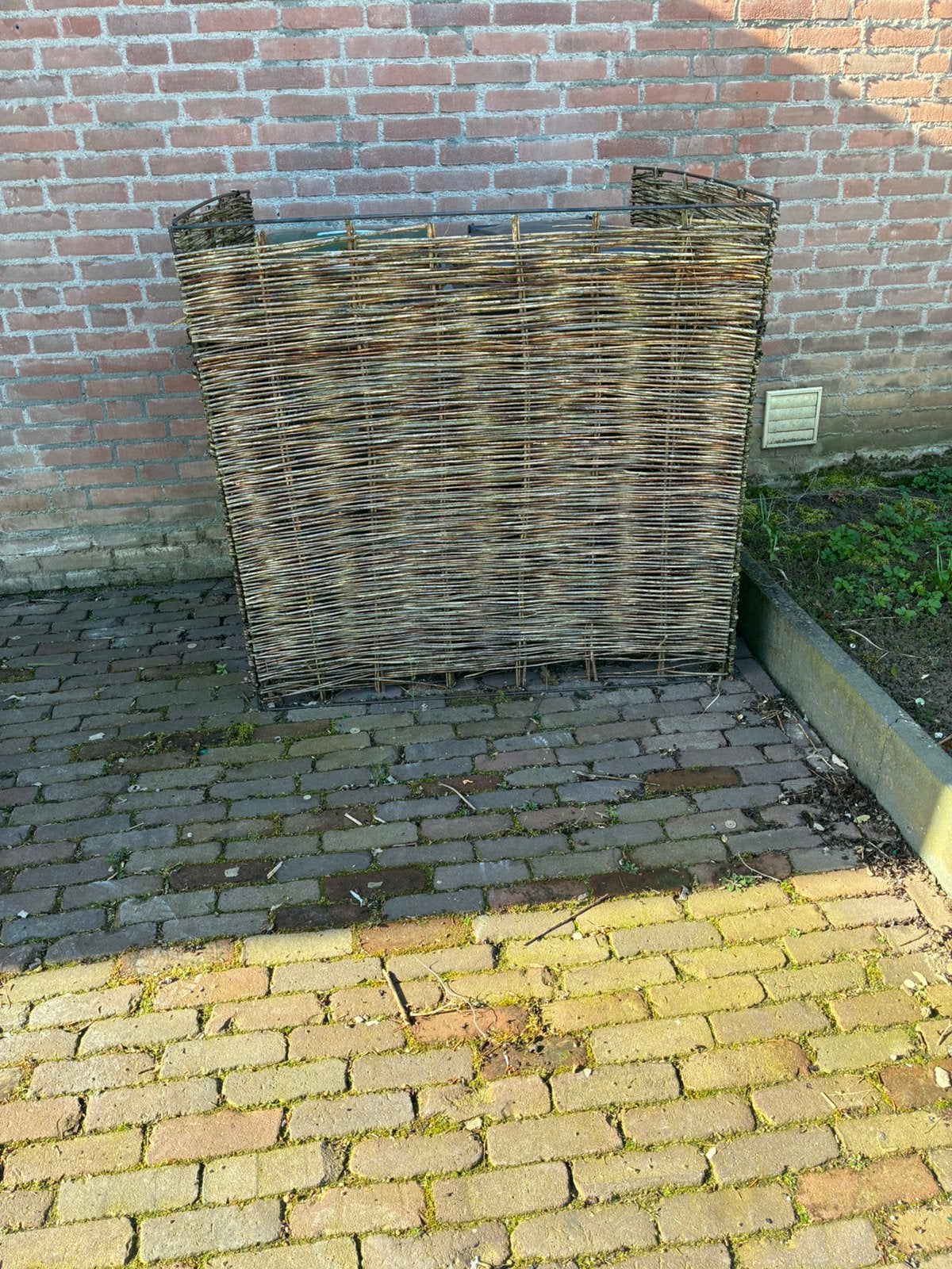 Containerombouw Hxbxd 117x120x80 gratis!, Tuin en Terras, Ophalen, Zo goed als nieuw, Hout, Overige typen