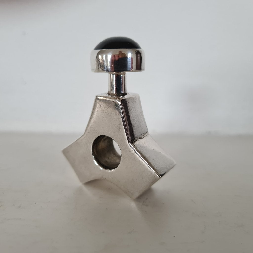 Bijzonder Zilveren Parfumflesje Parfumflacon, Ophalen of Verzenden, Zilver