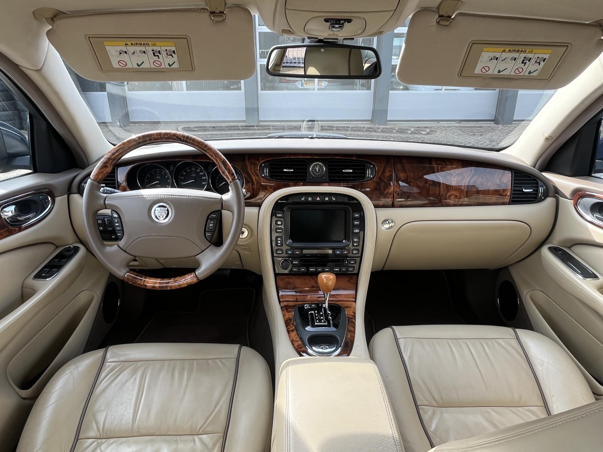 Jaguar XJ 4.2 V8 Sovereign SWB 2 eigenaren open dak nette st, Automaat, Achterwielaandrijving, Blauw, Euro 4
