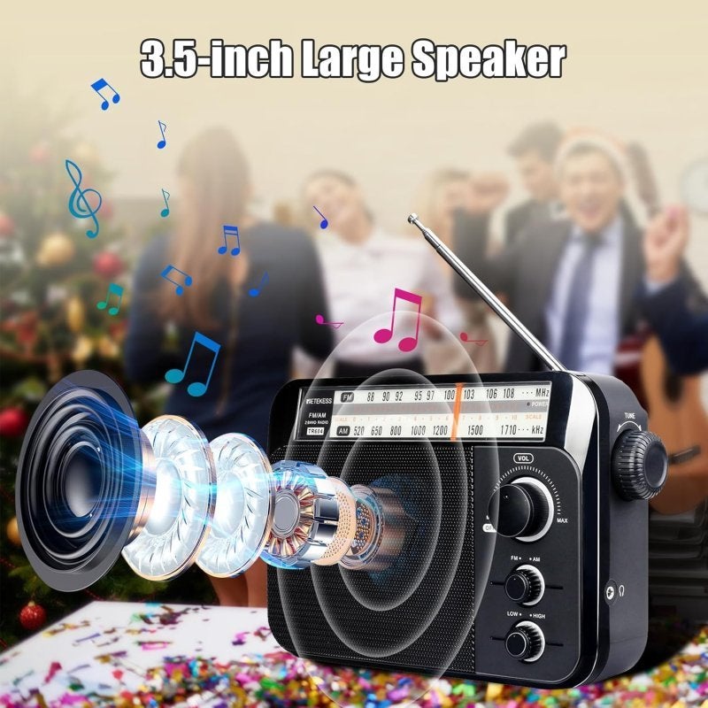 Retekess TR604 draagbare Radio, Audio, Tv en Foto, Radio's, 19H Maxgrand Plaza No. 3 Tai Yau Street San Po Kong Kowloon Hong Kong