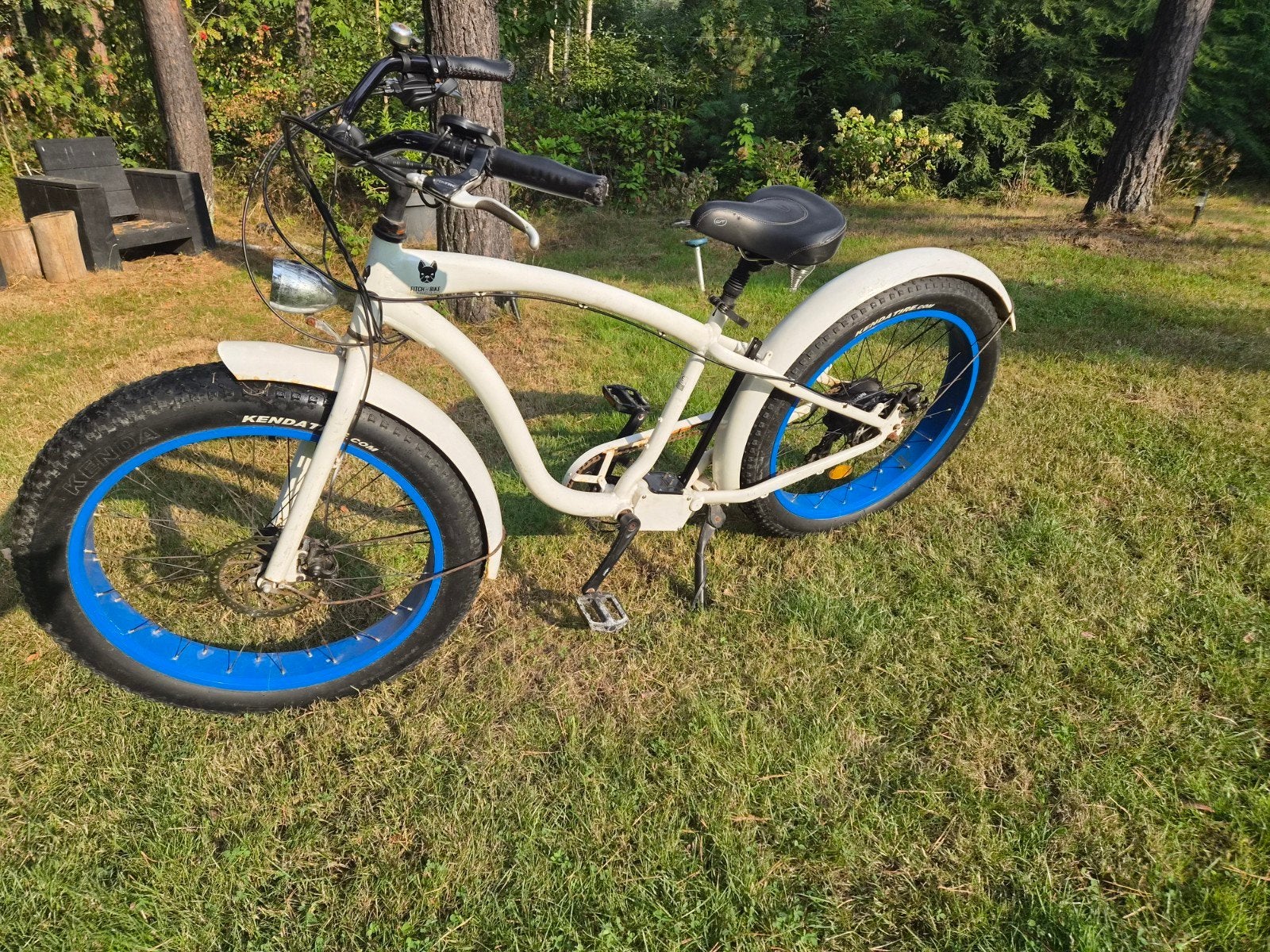 Fitch Bike Elektrische Beachcruiser, Ophalen, Gebruikt, Staal, Fitch Bike