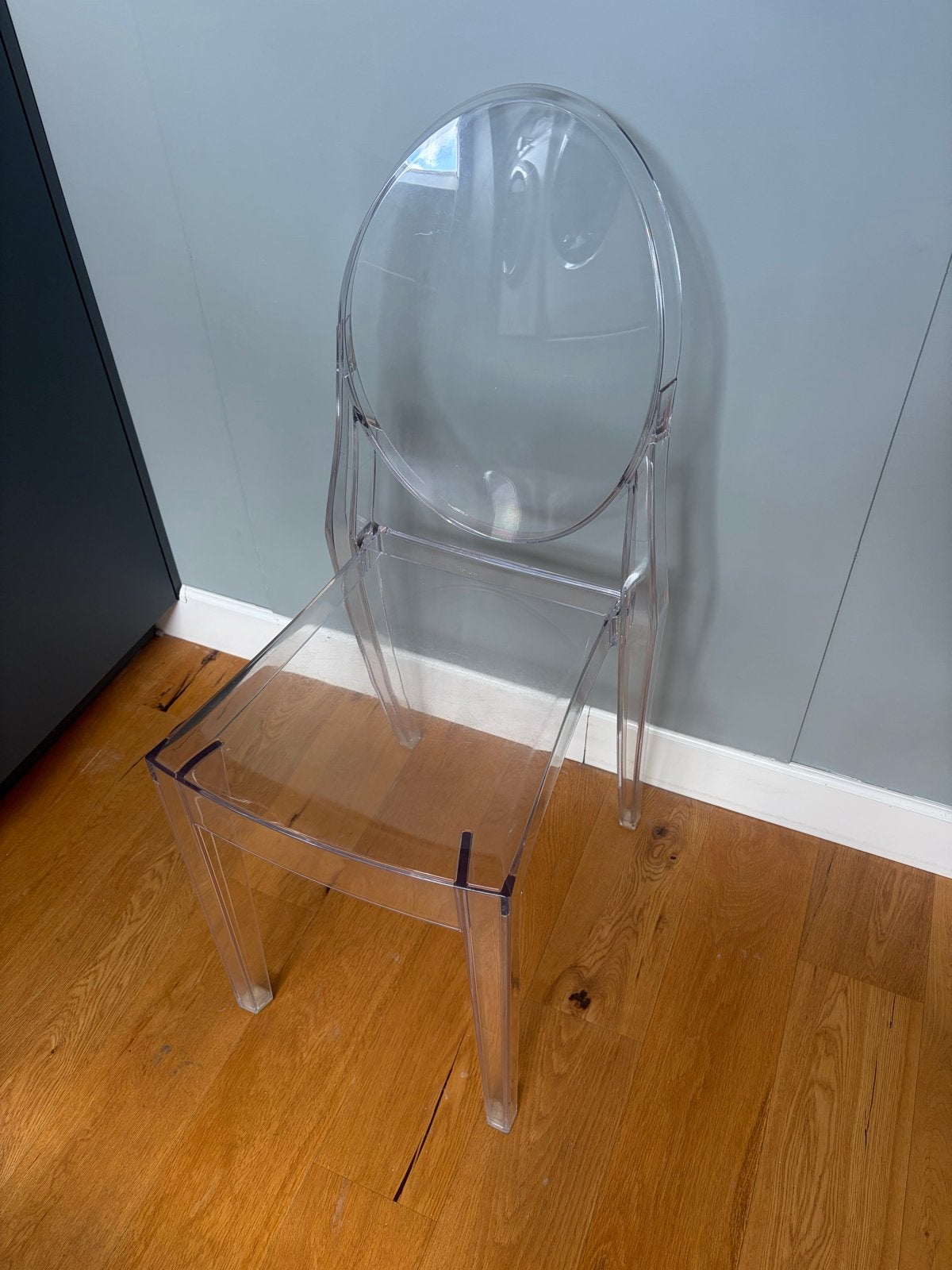 Kartell Victoria Ghost Stoel - Kristal Transparant, Ophalen, Kunststof, Gebruikt, Overige kleuren