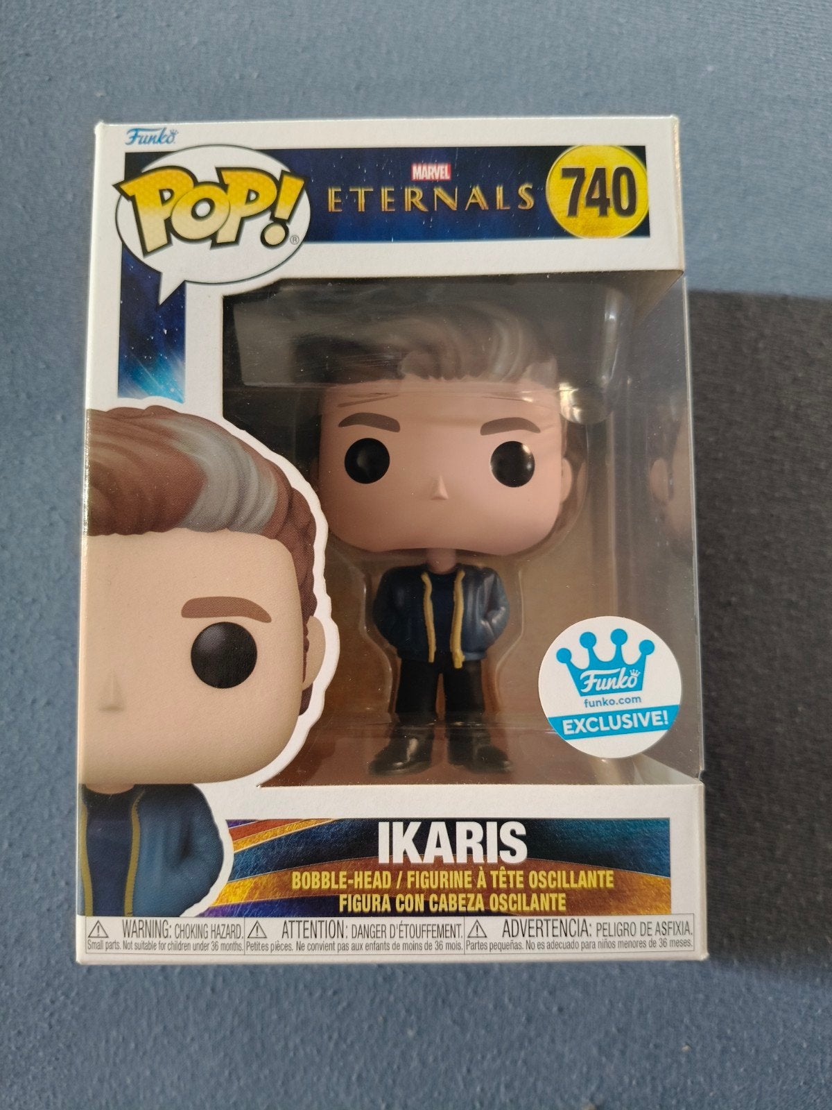 Funko Pop! Marvel Eternals 740 Ikaris Bobble-Head EXCLUSIVE, Ophalen, Zo goed als nieuw