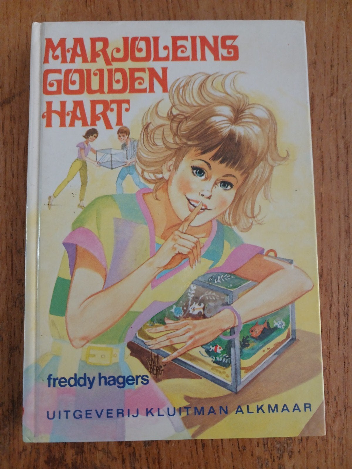 Marjoleins Gouden Hart - Freddy Hagers (Jeugdboek), Boeken, Ophalen of Verzenden, Gelezen, Freddy Hagers, Fictie