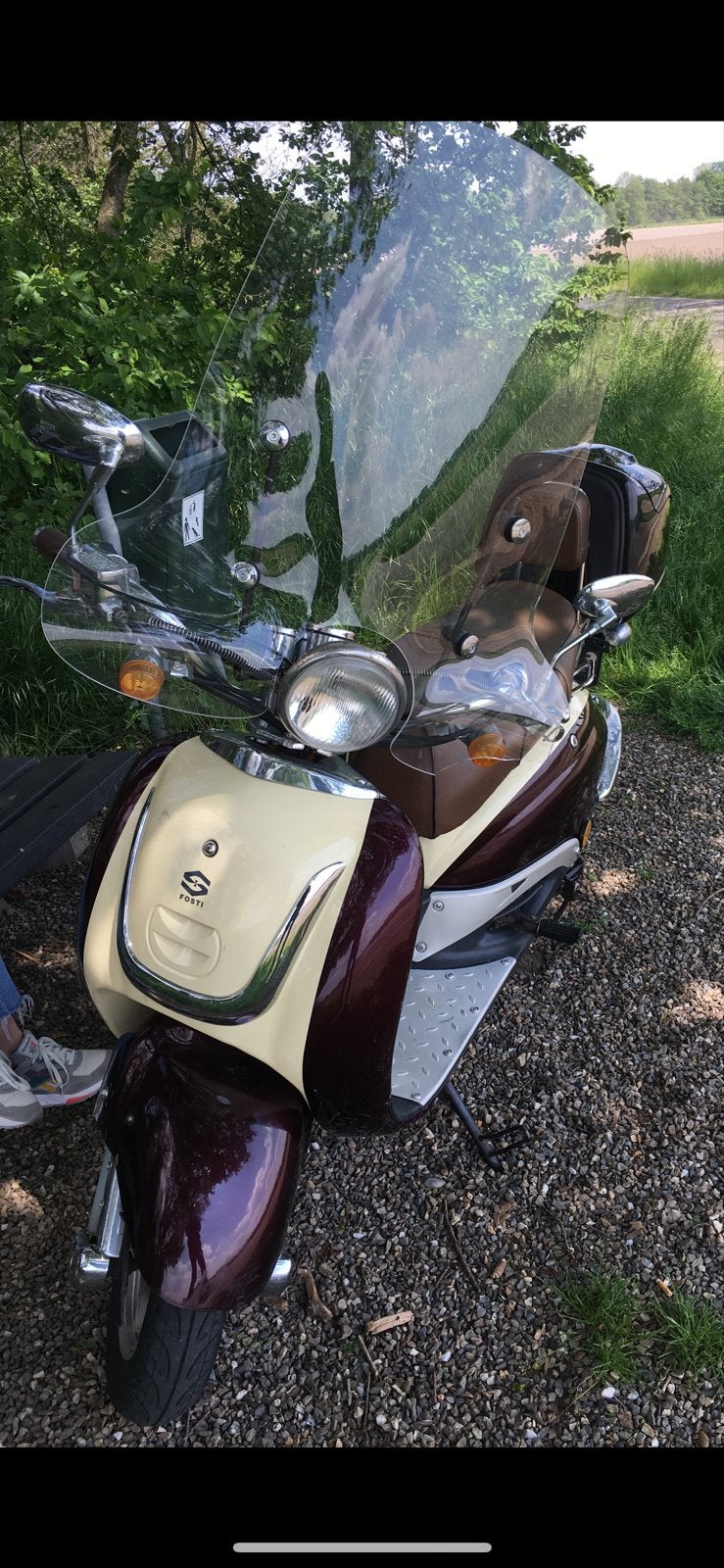 Goedlopende Retro Scooter met GY6 motor - geen kenteken, Ophalen, Gebruikt, Benzine, Overige merken