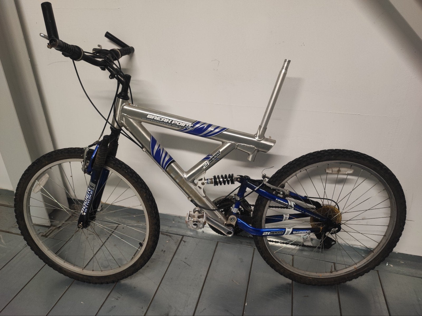 Fiets, Fietsen en Brommers, Ophalen, Gebruikt, Aluminium, 24 inch of meer