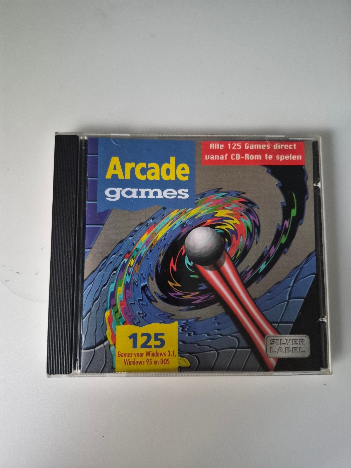 Arcade Games pc CD-ROM silver label, Gebruikt, Overige genres, 1 speler, Eén computer