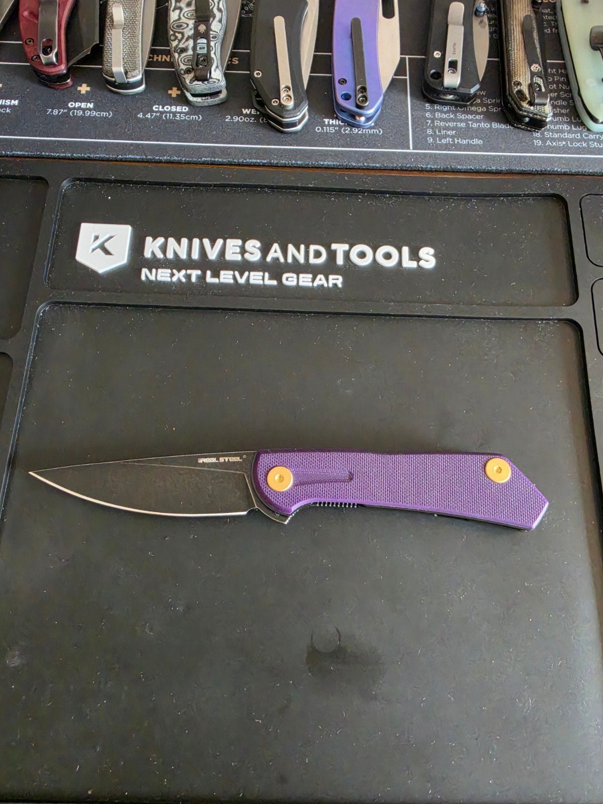 real steel valore zonder pocket clip, Ophalen of Verzenden, Zo goed als nieuw