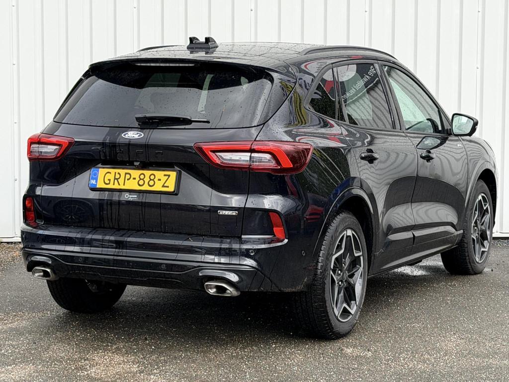 Ford Kuga 2.5 PHEV ST-Line X | Panoramadak | Trekhaak elektr, Auto's, Ford, 14 kWh, Gebruikt, Met garantie (alle), Leder en Stof