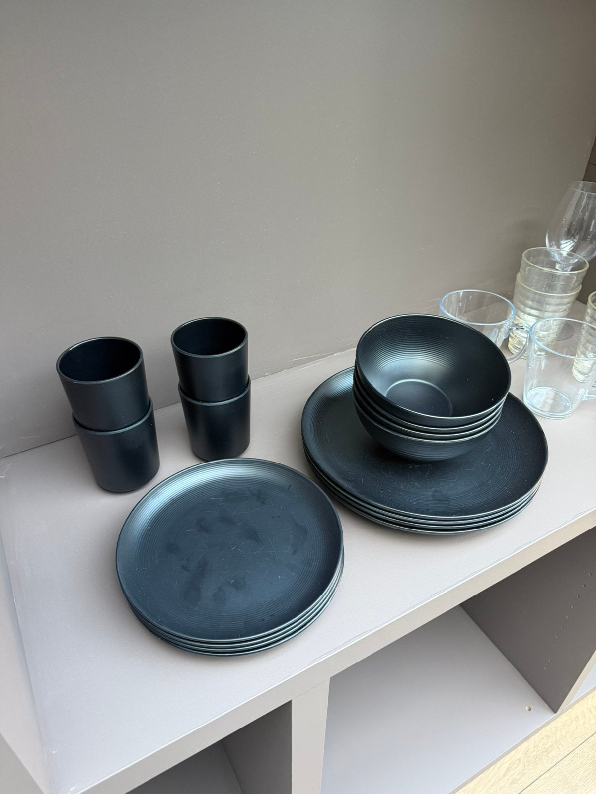 Camping servies, complete set, Ophalen of Verzenden, Gebruikt