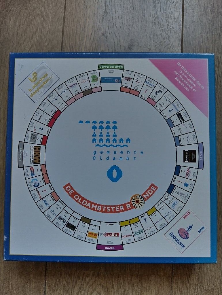 De Oldambtster Ronde - Monopoly spel gemeente Oldambt, Ophalen of Verzenden, Nieuw, Round Table 41 Winschoten