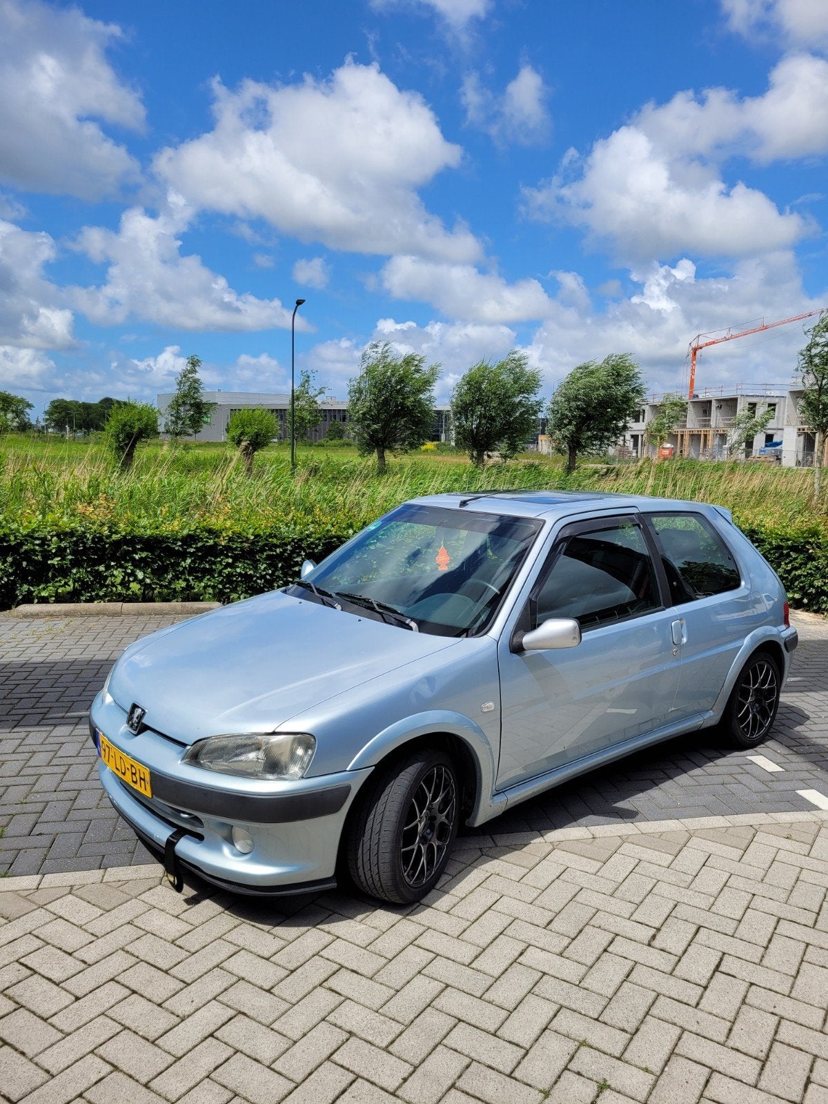 Peugeot 106 1.4 Sport 2002 Grijs, Auto's, Peugeot, Voorwielaandrijving, Stof, 4 cilinders, 400 kg