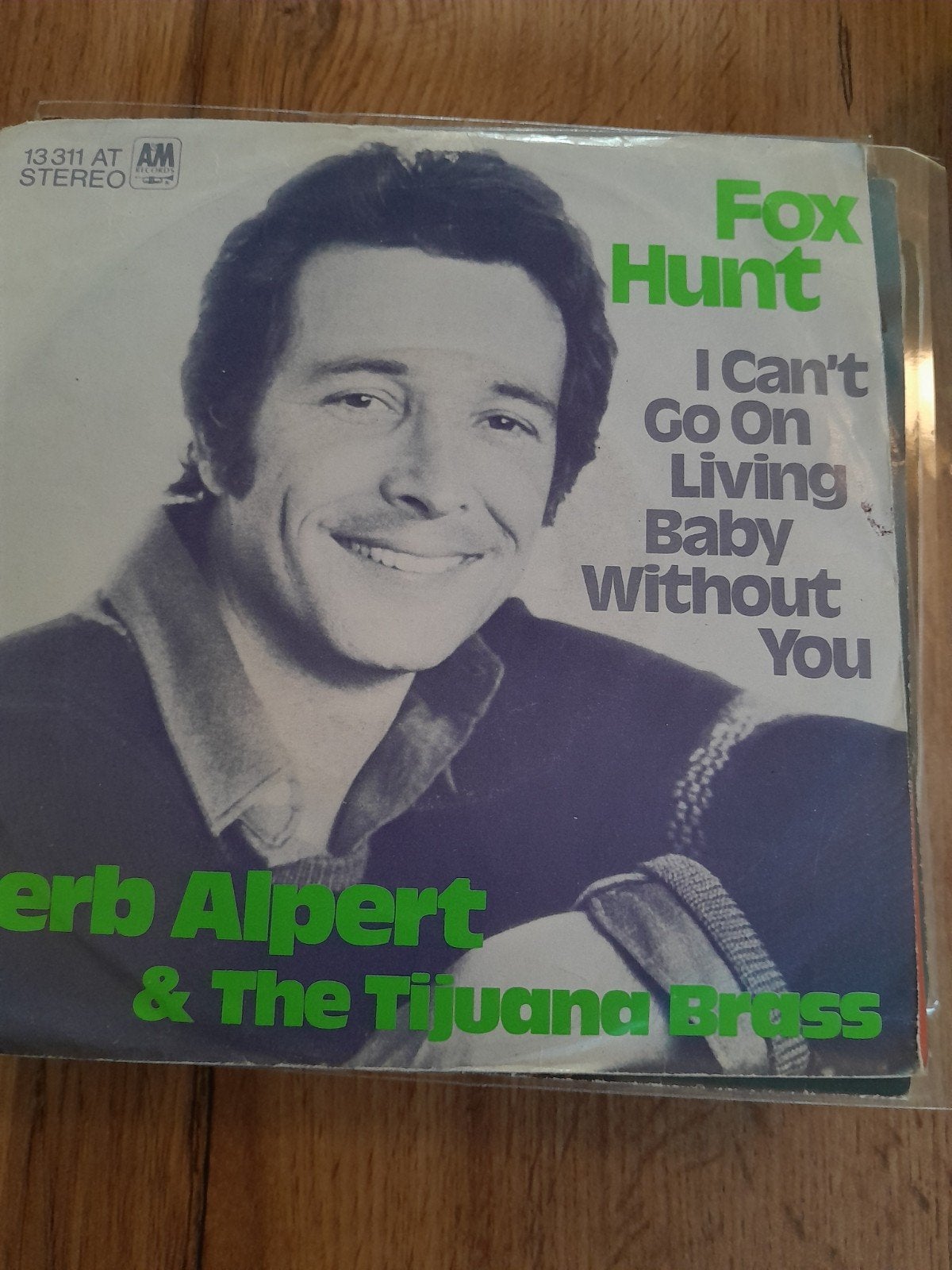 Herb alpert 7inch fox hunt, Cd's en Dvd's, Vinyl Singles, Ophalen of Verzenden, Zo goed als nieuw, Pop