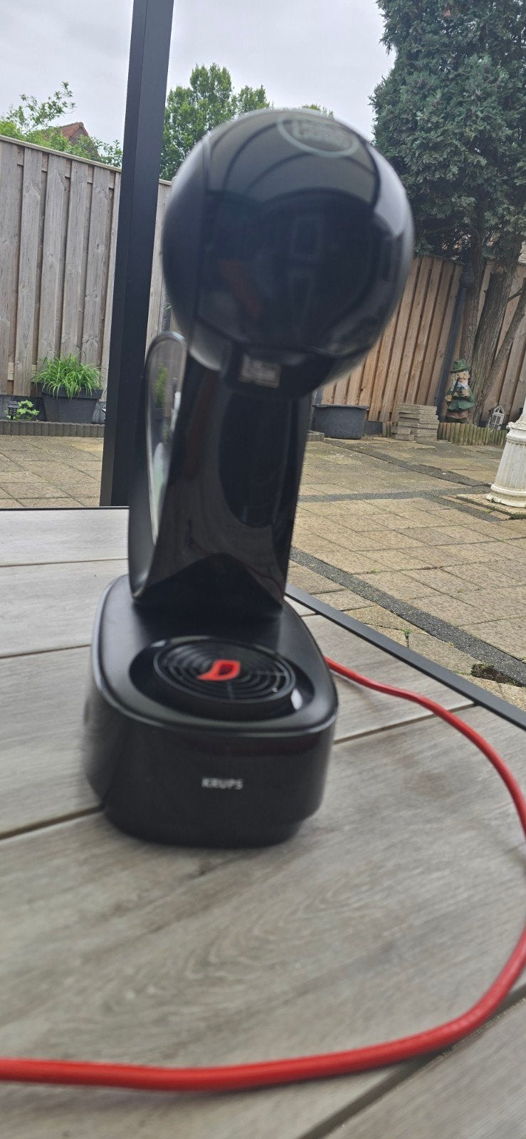 Dolce Gusto, Ophalen, Koffiemachine