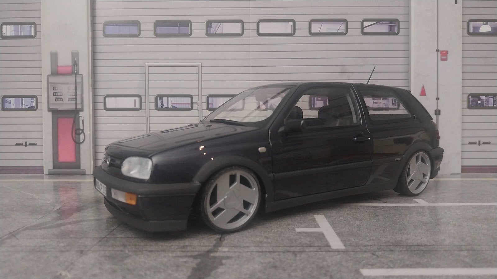 Volkswagen golf 3 VR6 dusty mauve 1992 nothelle velgen, Ophalen of Verzenden, Nieuw, Auto, Norev