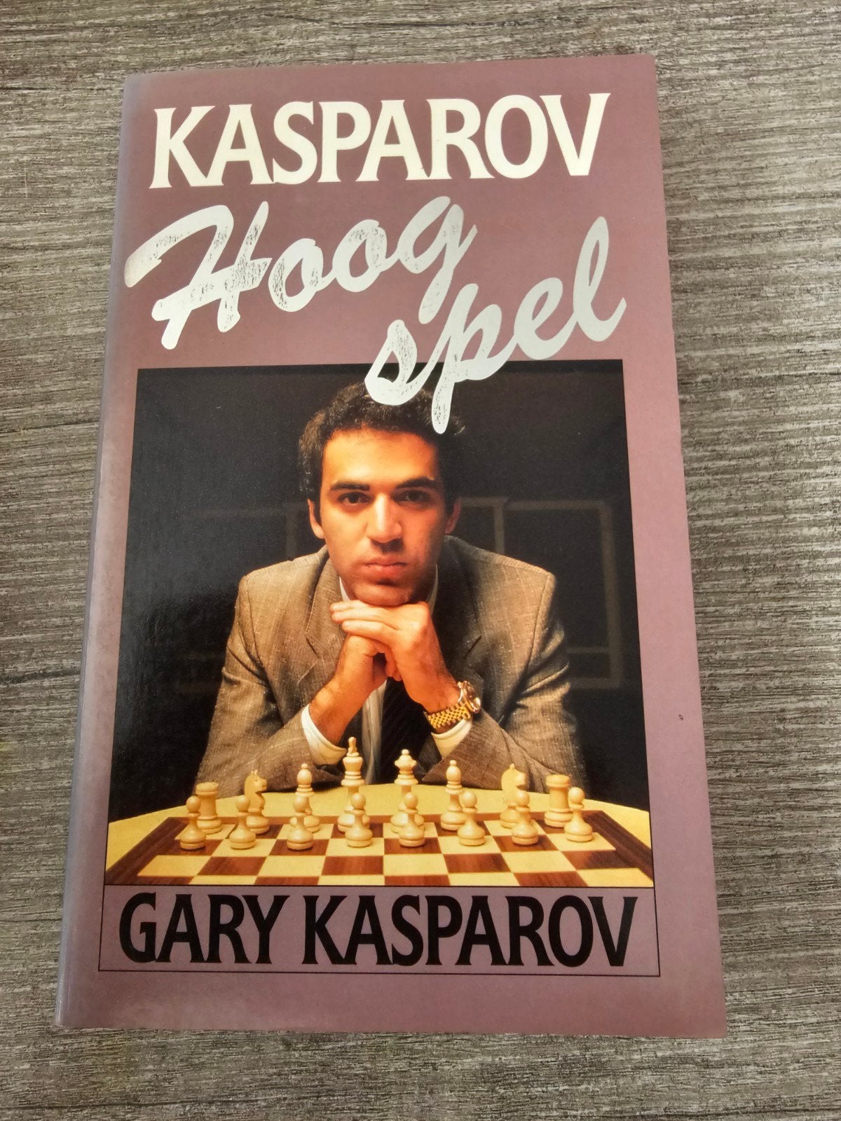 Kasparov Hoog Spel - Schaakboek van Gary Kasparov, Ophalen of Verzenden, Gelezen, Gary Kasparov