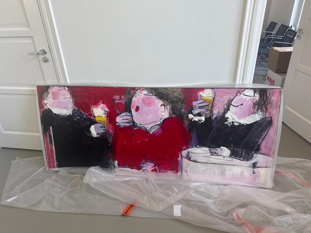 Olieverfschilderij Gerdine Duijsens, Ophalen of Verzenden