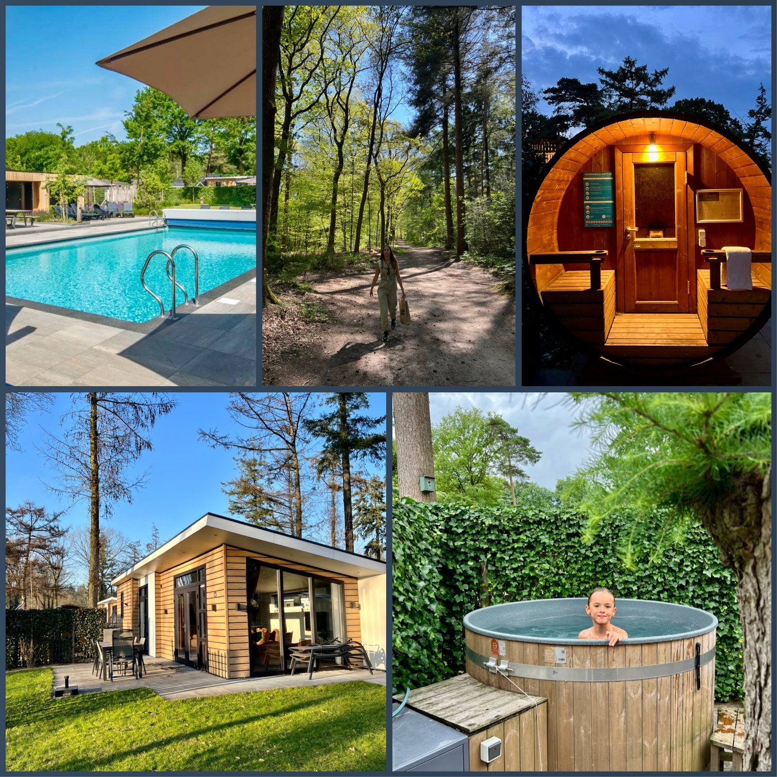 Wellness lodge Veluwe, Ophalen, Nieuw