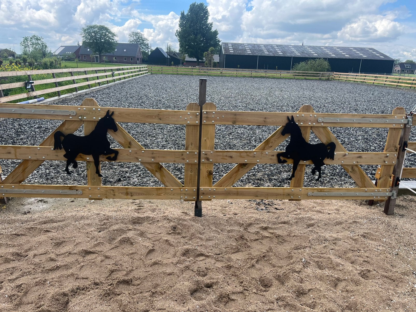 Kleinschalige pensionstalling aan huis., Dieren en Toebehoren, Weidegang, 2 of 3 paarden of pony's