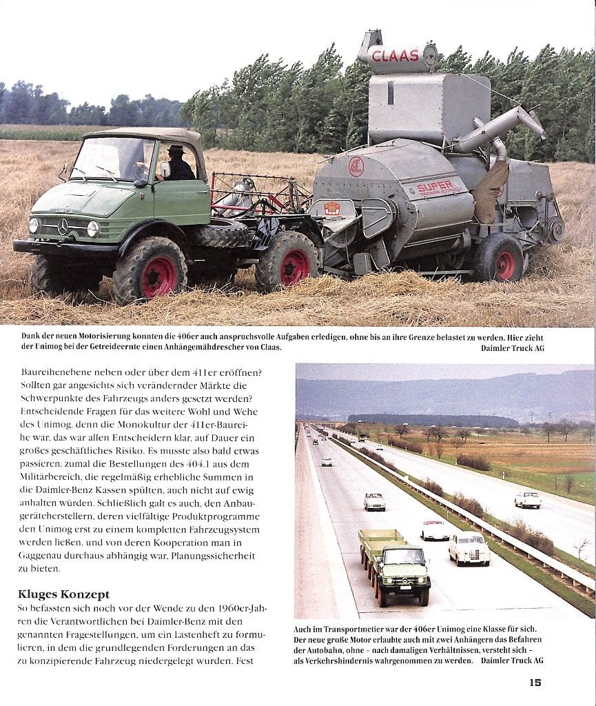 Unimog - Die Baureihen 406 / 416 - 1963-1989, Verzenden, Nieuw, Alexander J. Kraus, Tractor en Landbouw
