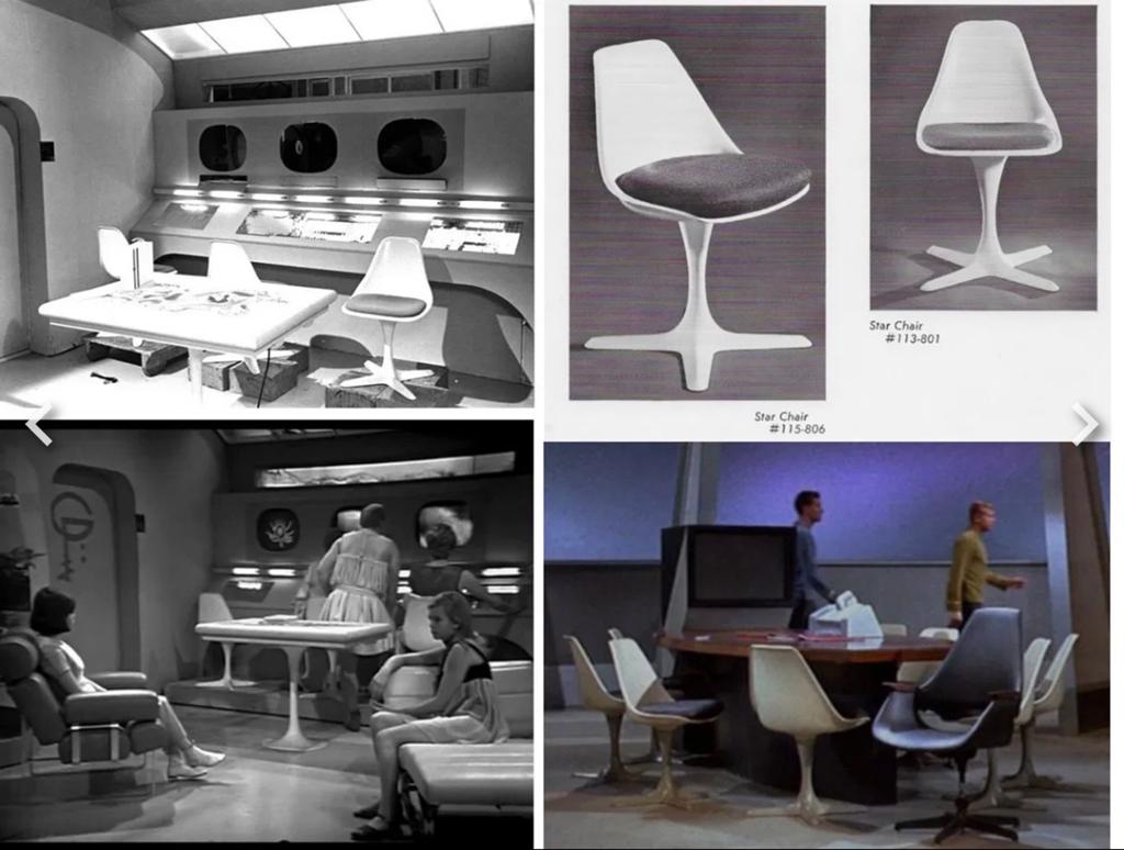 Space Age  age tulip stoel - Arkana-U.K - jaren 60, Huis en Inrichting, Stoelen, Ophalen, Gebruikt, Drie, Wit