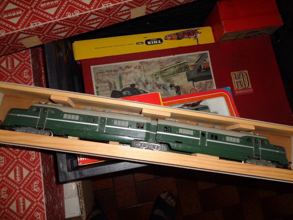 Marklin  DL  800, Wisselstroom, Gebruikt, Locomotief, Ophalen of Verzenden