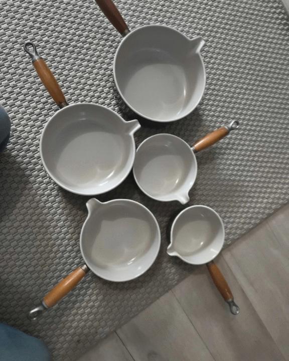 Le Creuset, Huis en Inrichting, Keuken | Potten en Pannen, Ophalen of Verzenden, Nieuw, Gietijzer, Koekenpan of Braadpan