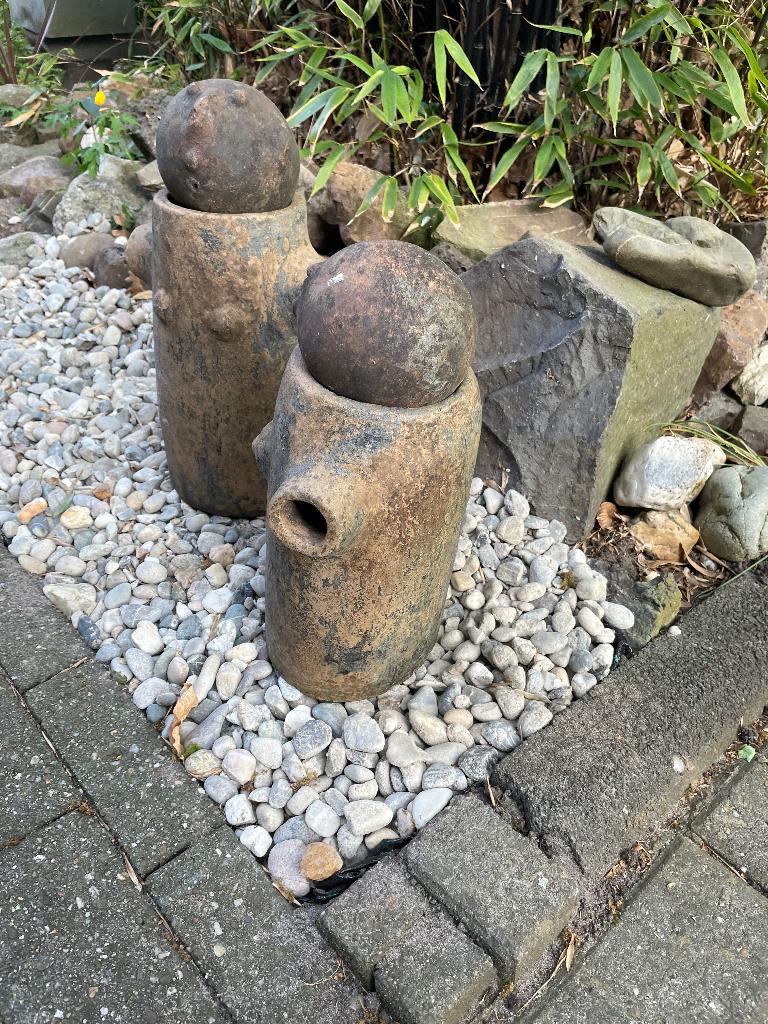 Tuinbeelden, Tuin en Terras, Tuinbeelden, Ophalen, Gebruikt, Overige materialen, Mensenbeeld