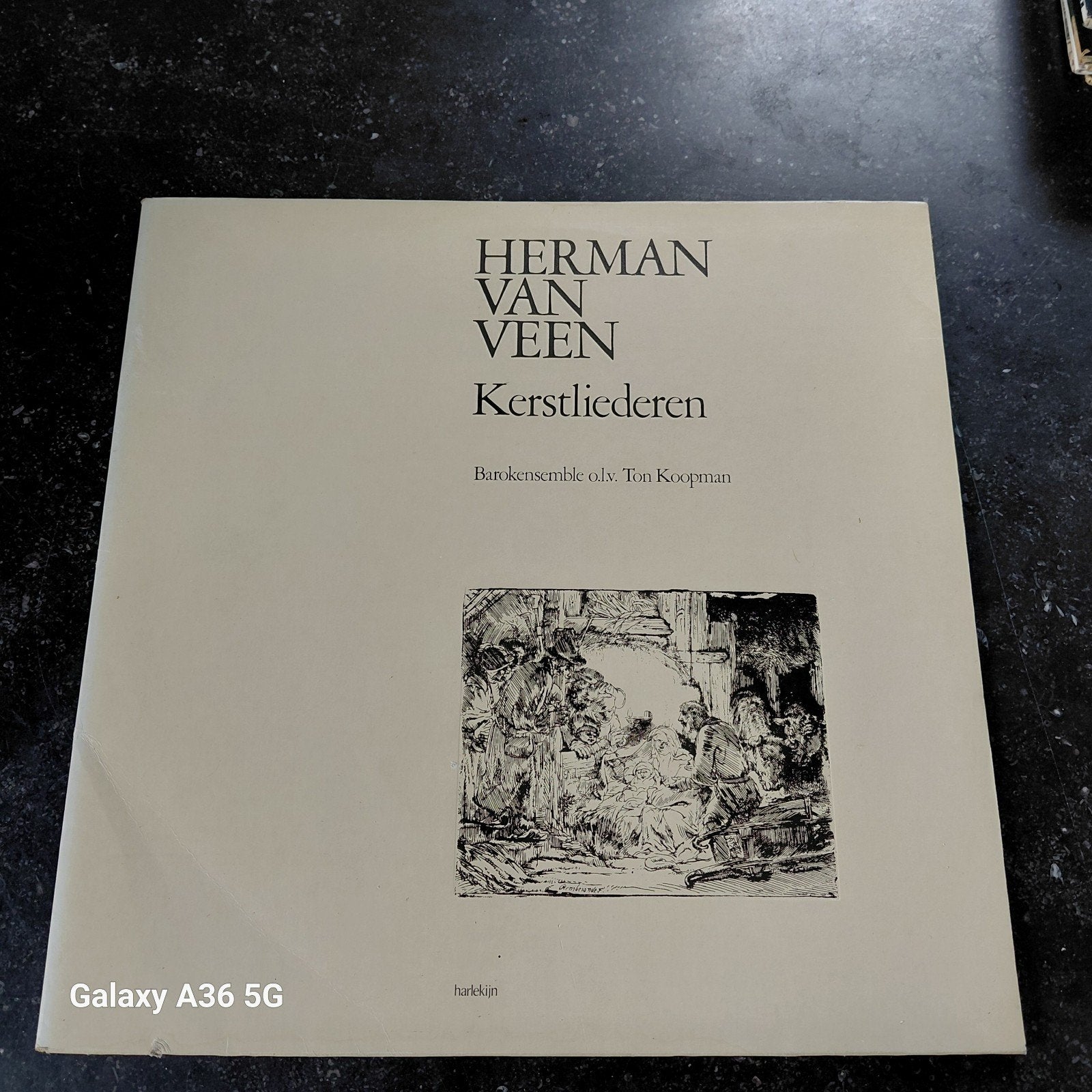 Herman van Veen - Kerstliederen (LP), Ophalen of Verzenden, Gebruikt, Kerst, Album