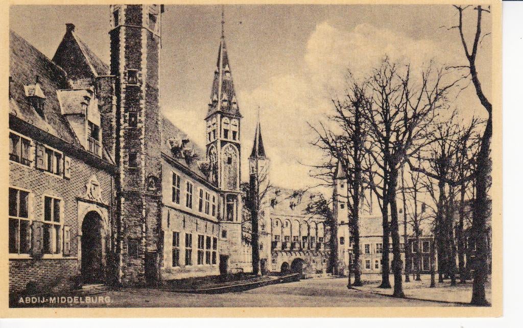 07255 Middelburg - Abdij, Verzenden, 1940 tot 1960, Ongelopen, Zeeland