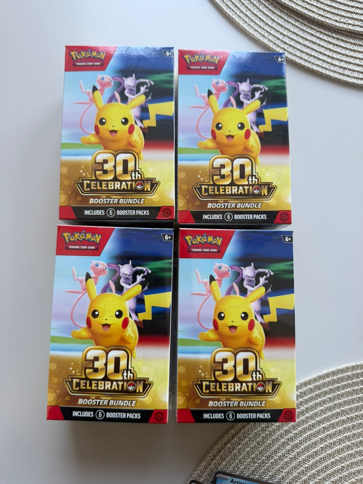SEALED Pokémon 30th Celebration Booster Bundle Meerderheid, Ophalen of Verzenden, Nieuw, Boosterbox