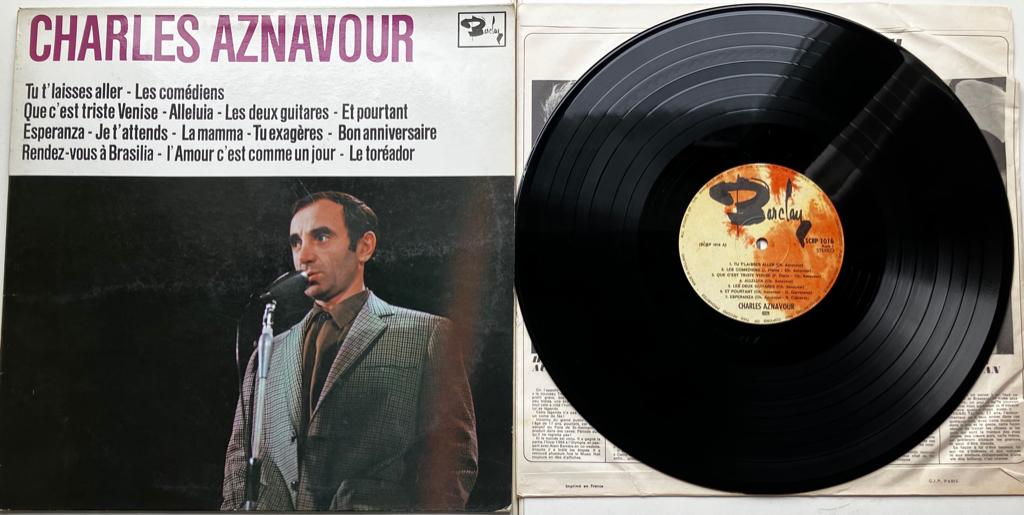 CA C Aznavour  Same HOL69 €10 Franse chansons), Fotohoes, Ophalen of Verzenden, Zo goed als nieuw, 12 inch