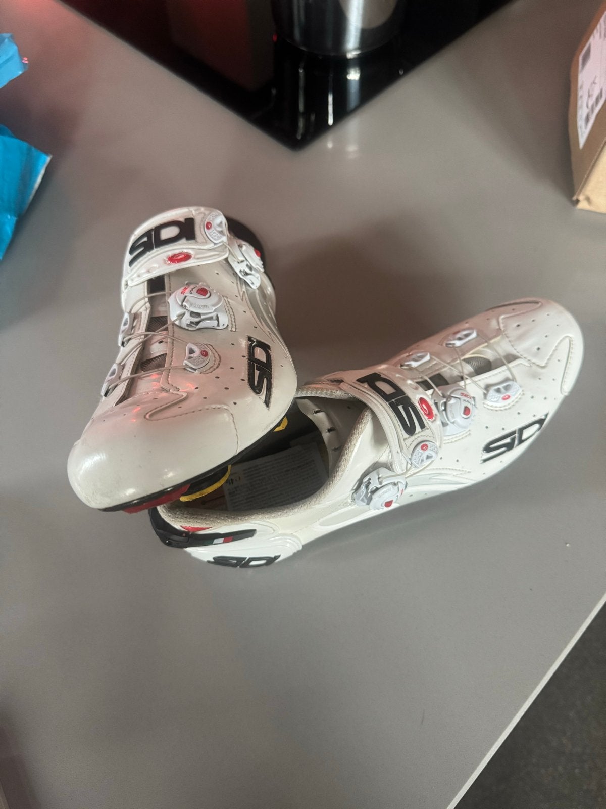Sidi Wire fietsschoenen maat 45 - Zo goed als nieuw, Ophalen of Verzenden, Zo goed als nieuw, Overige maten, Schoenen
