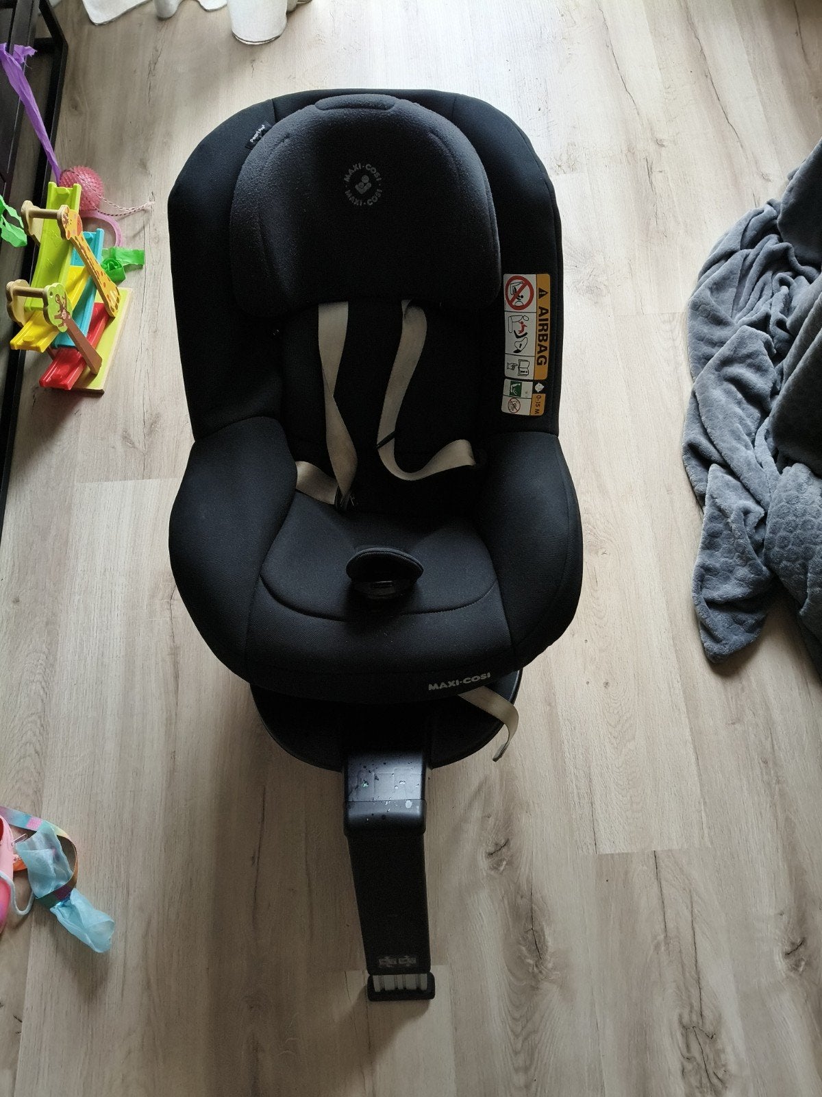 Maxi-Cosi autostoel plus base, Gebruikt, 9 t/m 18 kg, Ophalen of Verzenden, Isofix
