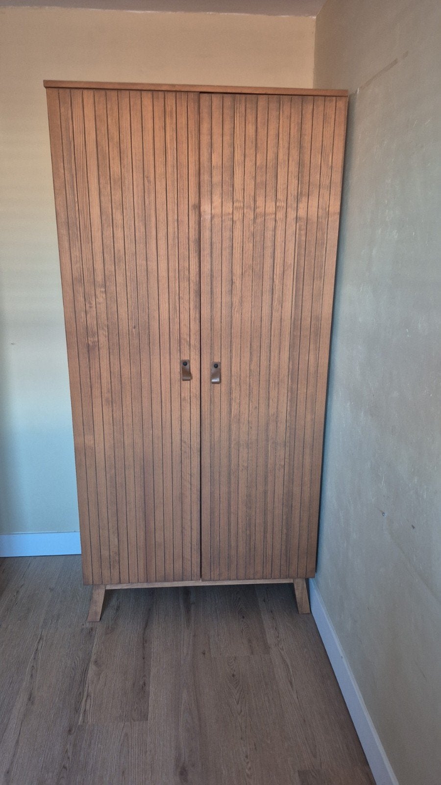 Complete babykamer set: Ledikant, commode en kledingkast, Ophalen, Gebruikt, Jongetje of Meisje