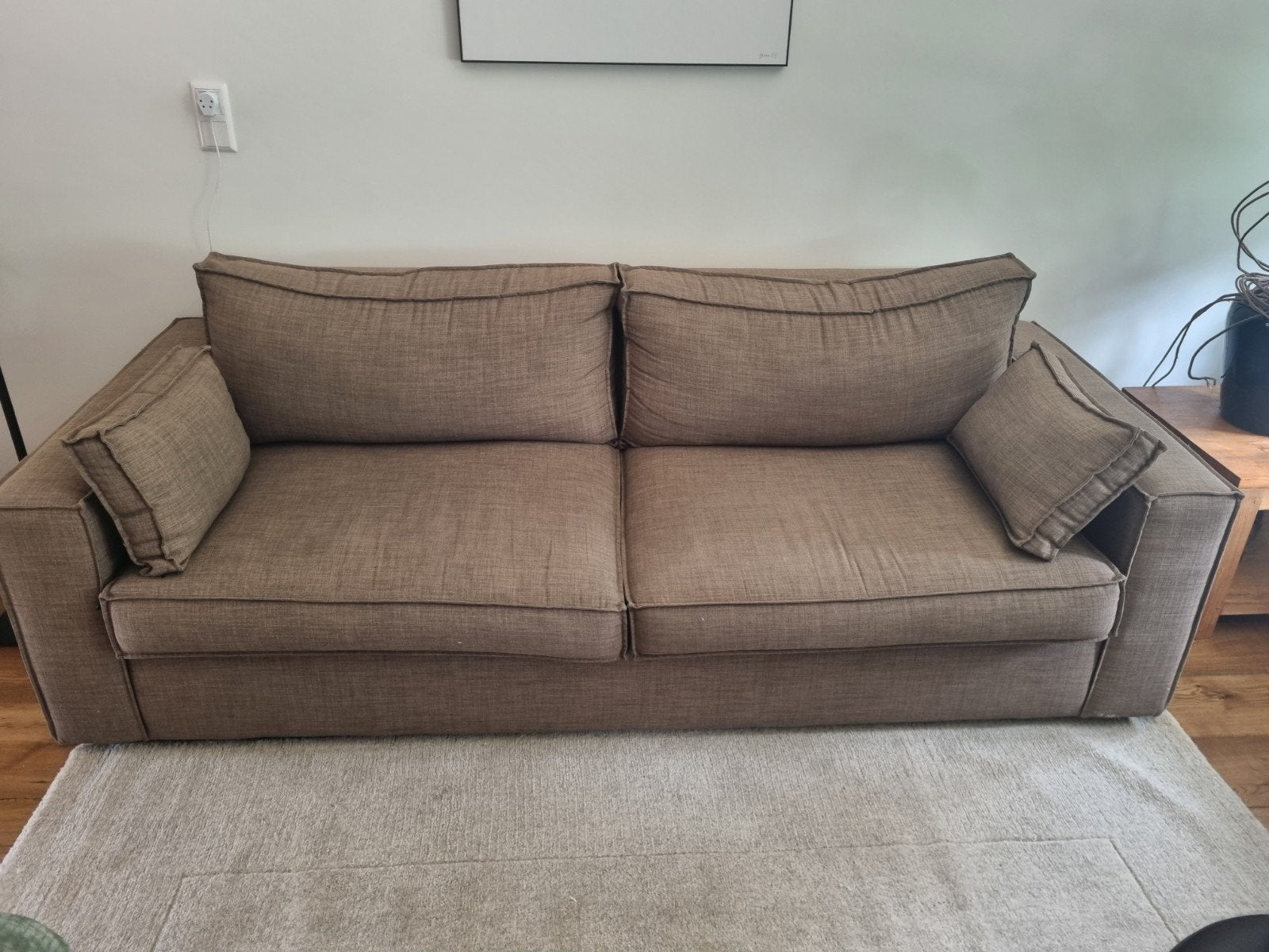 Bankstel 2,5 zits, Huis en Inrichting, Ophalen, Gebruikt, 75 tot 100 cm, 200 tot 250 cm