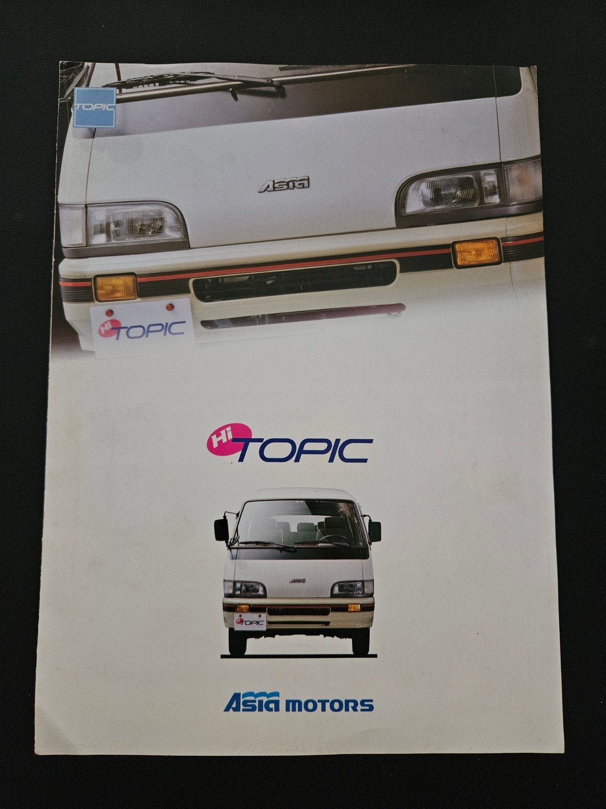 Brochure Asia Hi-Topic, Ophalen of Verzenden, Zo goed als nieuw, Overige merken