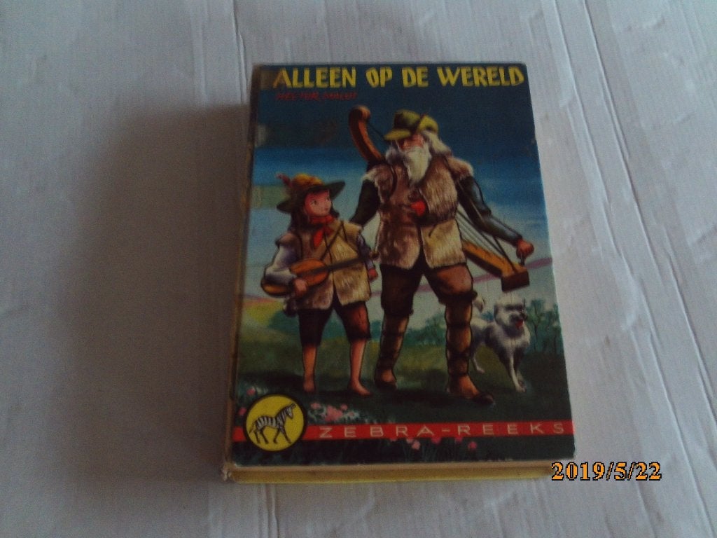 alleen op de wereld - hector malot - zebra-reeks, Ophalen of Verzenden, Gelezen, Fictie algemeen