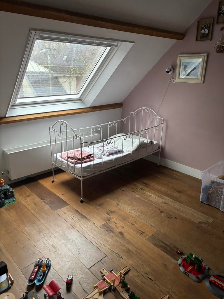Oud frans bed peuterbed, Ophalen